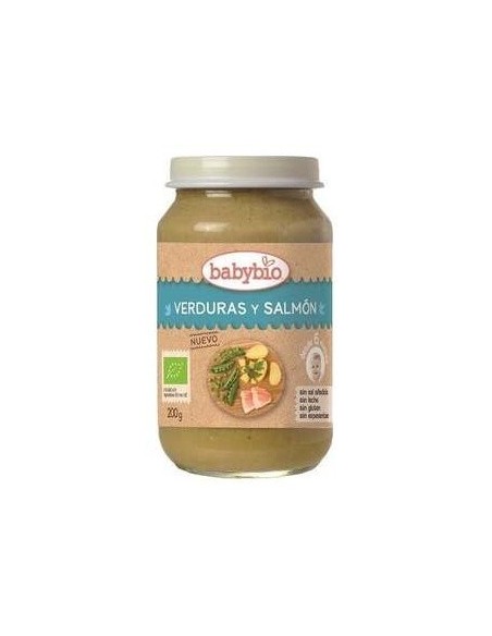 Potito Verduras Y Salmon 6Meses 200Gr. Bio de Babybio
