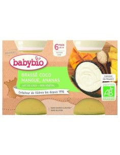 Yogur Coco Mango Piña 2X130Gr. Bio de Babybio 2