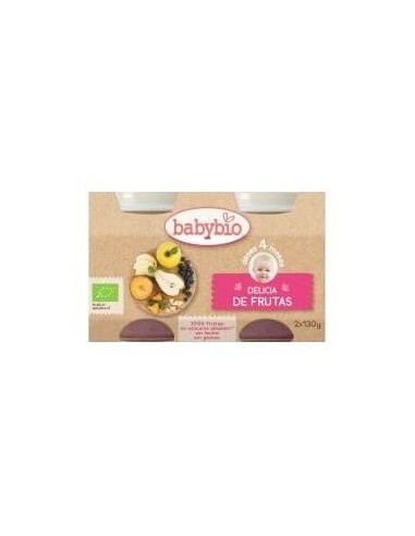 Potito Delicias De Frutas 4Meses 130Gr. Bio de Babybio