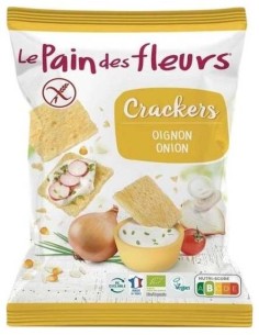 Cracker Cebolla Mini 75Gr. Bio Sg Vegan de Le Pain Des Fleurs 2