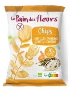 Chips De Lentejas Con Cebolla 50Gr. Bio Sg Vegan de Le Pain Des Fleurs 2