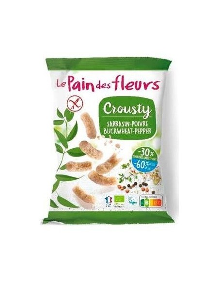 Ganchito Crousty Trigo Sarraceno 75Gr Bio Sg Vegan de Le Pain Des Fleurs
