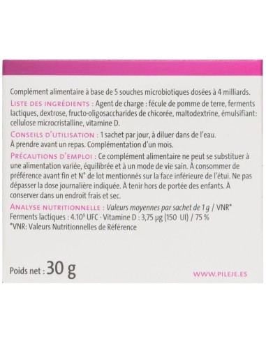 Lactibiane Enfant 30Sbrs. de Pileje