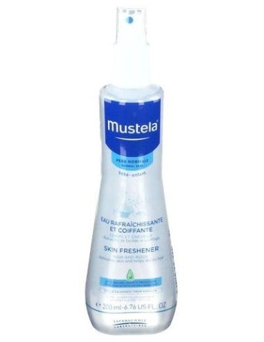 Agua Refrescante Para Peinar Bebe-Niño 200Ml. de Mustela