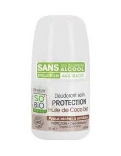 Desodorante Protector 24H Coco Roll-On 50Ml. de So´Bio Etic 2