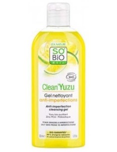 Gel Limpiador Clean Yuzu Anti Imperfecciones 200Ml de So´Bio Etic 2