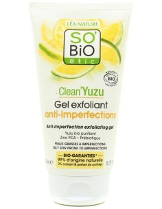 Gel Exfoliante Clean Yuzu Anti Imperfecciones 150M de So´Bio Etic 2