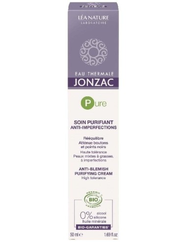 Pure Crema Purificante Anti-Imperfeccion 50 Ml  Bio Jonzac Eco-Bio