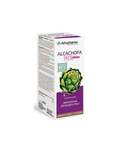 Arkofluido Alcachofa Mix Detox 280Ml. Bio de Arkopharma