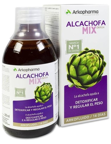 Arkofluido Alcachofa Mix Detox 280Ml. Bio de Arkopharma
