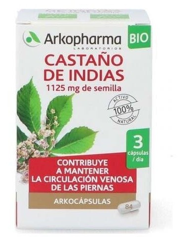 Castaño De Indias 84Arkocapsulas. Bio de Arkopharma