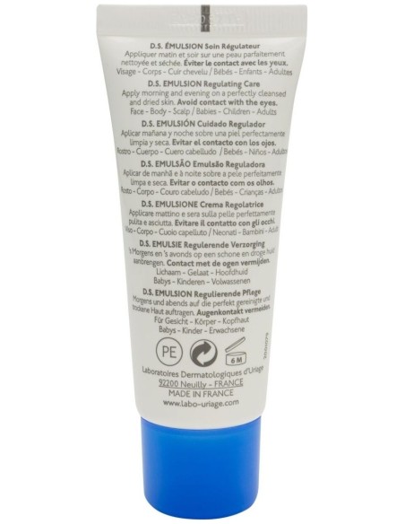 Ds Emulsion Corporal-Capilar Piel Escamada 40Ml. de Uriage