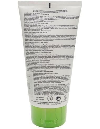 Hyseac Gel Limpiador 150Ml. de Uriage