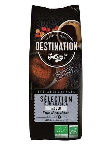 Cafe Molido Seleccion 100% Arabica  Bio 250Gr. de Destination