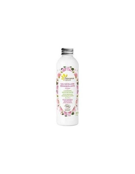 Agua Micelar Desmaquillante Con Rosa 200Ml. Bio de Fleurance Nature