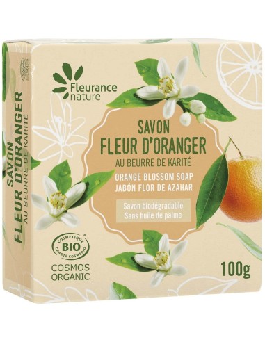 Jabon Perfumado Flor De Naranjo Pastilla 100Gr. de Fleurance Nature