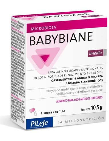 Babybiane Imedia 7 sobres de Pileje