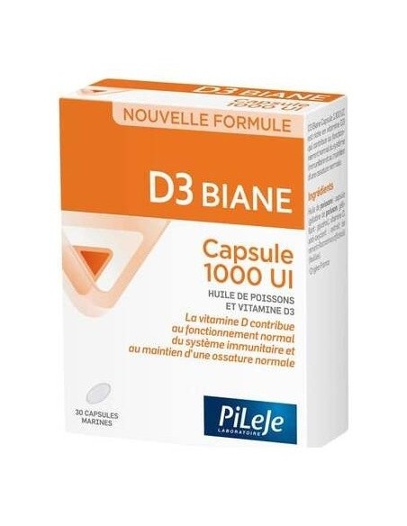 D3 Biane 1000Ui 30Cap. de Pileje