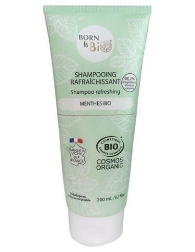 Champu Refrescante Cabello Graso 200Ml. Bio de Born To Bio