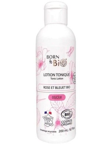 Locion Tonica Agua Floral Rosas Y Arandanos 200Ml. Bio de Born To Bio