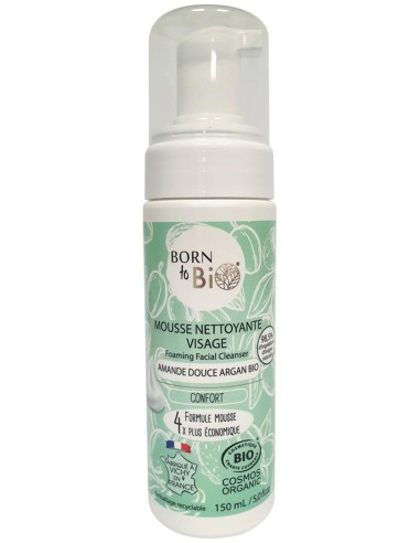 Espuma Limpiadora Piel Normal 150Ml. Bio de Born To Bio