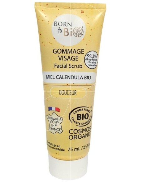 Exfoliante Facial Piel Sensible 75Ml. Bio de Born To Bio