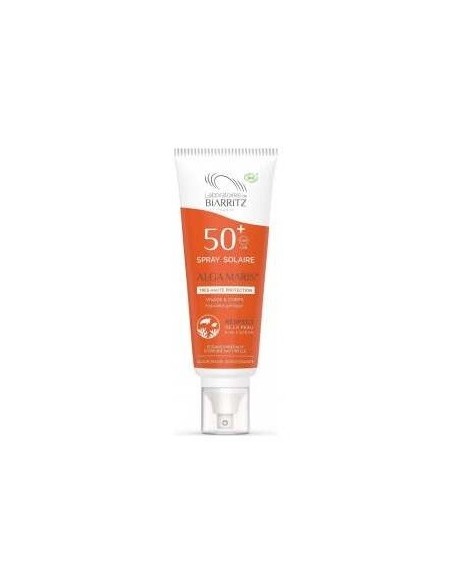 Spray Solar Cara & Cuerpo 150 Spf 50+ Biarritz 150 Ml de Alga Maris - Lab. Biarritz