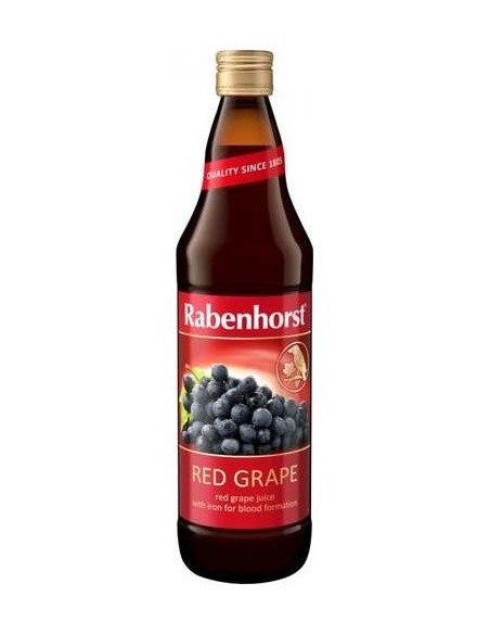 Zumo Uva Roja Con Hierro 750Ml de Rabenhorst