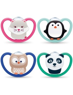 Chupete Space 6-18 Silicona 2Ud. de Nuk 2