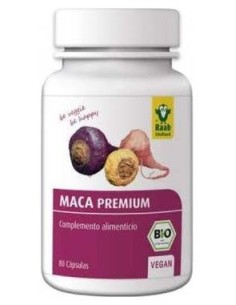 Maca bio pura, 80 capsulas de Raab Vitalfood 2
