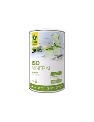Iso-Mineral Sabor Lima 600Gr. Sg Vegan de Raab Vitalfood