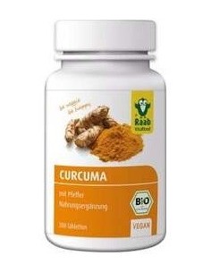 Curcuma bio, 300 comprimidos, RF de Raab Vitalfood 2