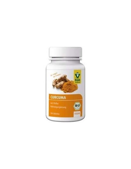 Curcuma bio, 300 comprimidos, RF de Raab Vitalfood
