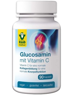 Glucosamina 800mg, 90 cápsulas de Raab Vitalfood 2