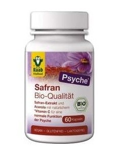 Azafran con Acerola cápsulas 500 mg, bote 60ud de Raab Vitalfood 2