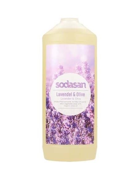 Jabon De Manos Lavanda-Oliva 1L. Eco de Sodasan
