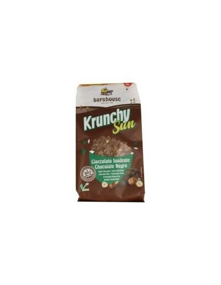 Muesli Krunchy Sun Choco Negro-Avellana 375Gr. Bio de Barnhouse