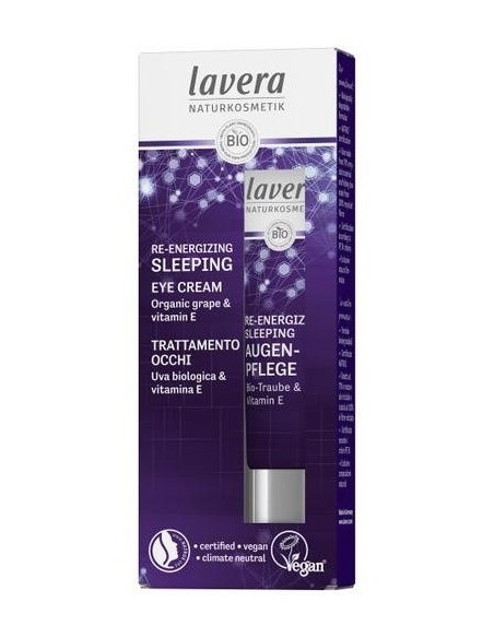 Sleeping Contorno Ojos Reparador Uva-Vitamina E 15 de Lavera