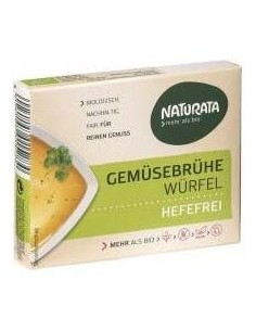 Concentrado Para Sopa Cubitos Sin Levadura 72G Eco de Naturata 2