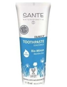 Dentifrico Menta Con Fluor 75Ml. de Sante Naturkosmetik 2