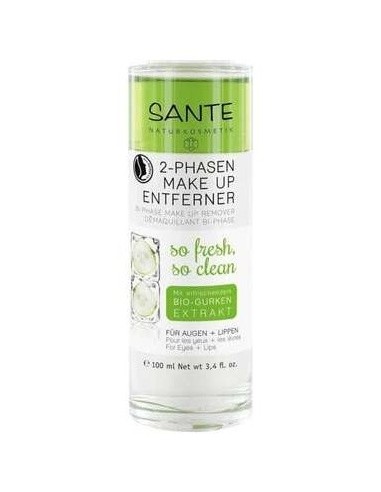 Desmaquillante Bifasico Ojos Y Labios 110Ml. de Sante Naturkosmetik