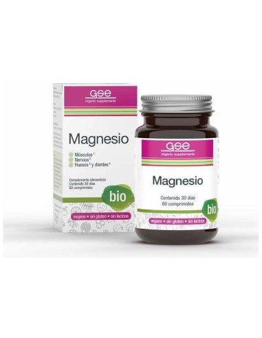 Magnesio 60Comp. Bio Vegan de Gse
