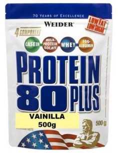 Weider Protein 80 Plus Vainilla 500Gr. de Weider 2