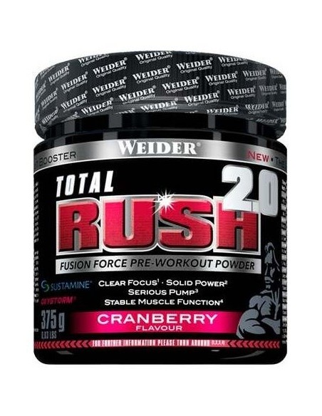 Weider Total Rush 2.0 Orange 375Gr. de Weider