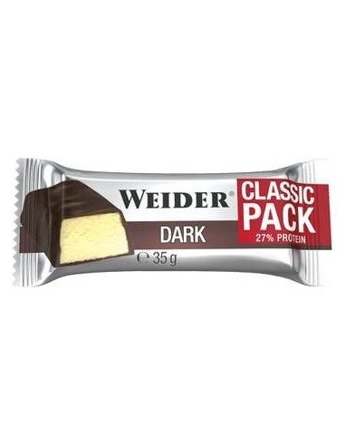 Weider Bar Chocolate Negro-Platano 24Uds. de Weider