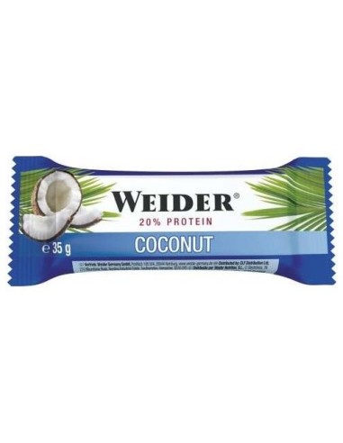 Weider Bar Barritas Coco 24Uds. de Weider