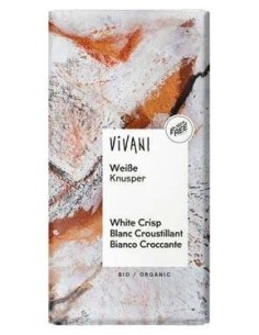 Chocolate Blanco Con Arroz Inflado 100Gr. Bio de Vivani 2