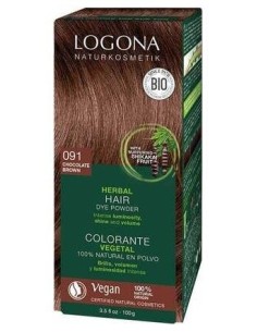 Colorante Vegetal Marron Chocolate 091 100Gr. de Logona 2