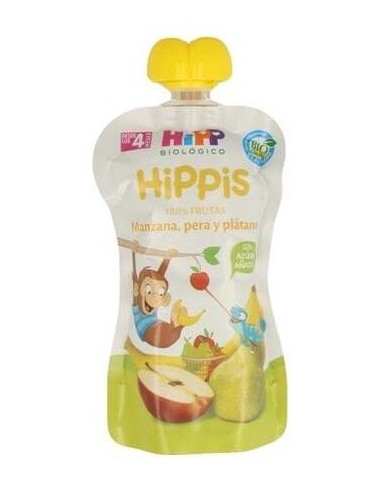 Pouches De Manzana Pera Y Platano  Bebibles 100Gr. de Hipp