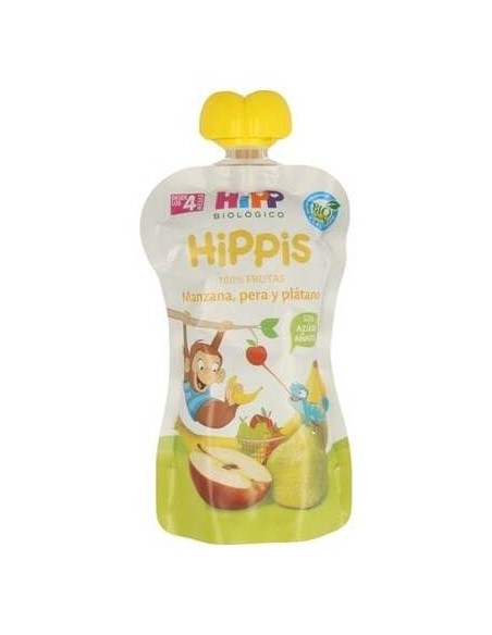 Pouches De Manzana Pera Y Platano  Bebibles 100Gr. de Hipp